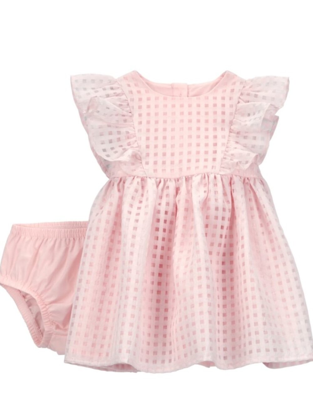 NWT - Carter's - Child of Mine - Short Sleeve 2-piece Dress - Pink